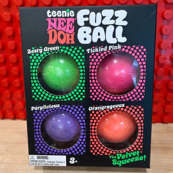 NEEDOH Other - NEW! NEEDOH Teenie FUZZ BALL THE VELVET SQUEEZE!